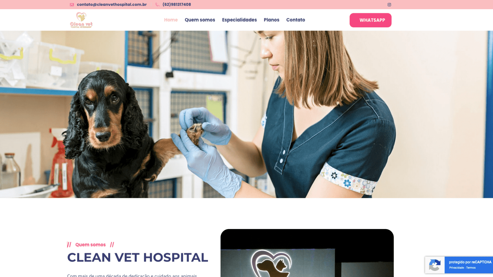 Home 21 Criação de Sites